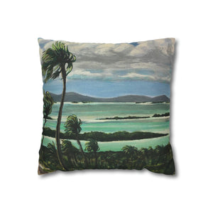 Open image in slideshow, Spun Polyester Square Pillow Case
