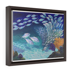 Open image in slideshow, Barjacks II Print on Horizontal Framed Premium Gallery Wrap Canvas
