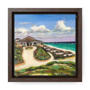 Open image in slideshow, Sailrock Resort on Square Framed Premium Gallery Wrap Canvas

