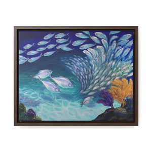 Open image in slideshow, Barjacks II Print on Horizontal Framed Premium Gallery Wrap Canvas
