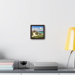 Sailrock Resort on Square Framed Premium Gallery Wrap Canvas